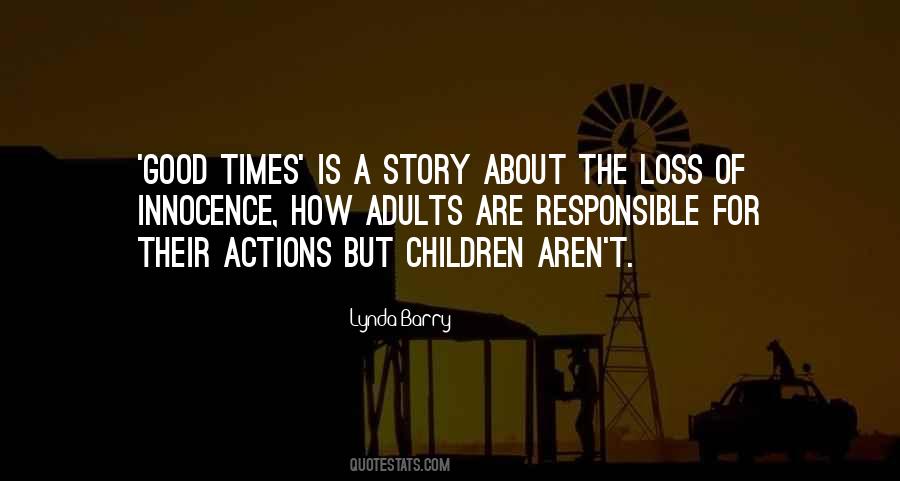 Quotes About A Loss Of Innocence #1292222