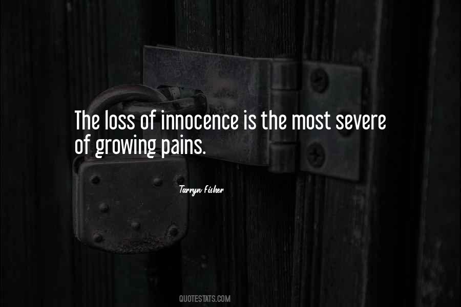 Quotes About A Loss Of Innocence #728704