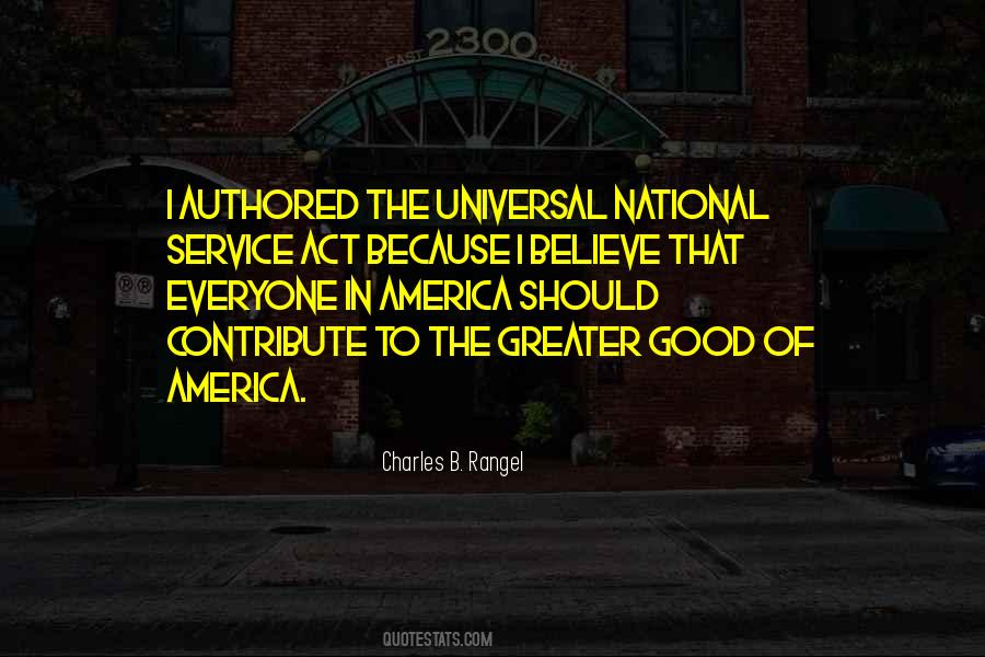Good Of America Quotes #176716