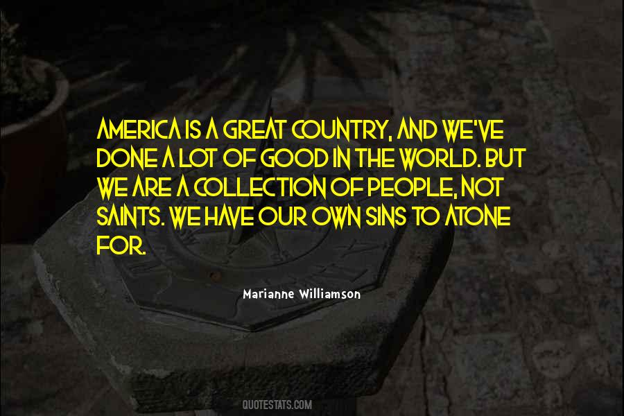 Good Of America Quotes #221764