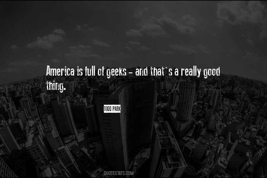 Good Of America Quotes #460805