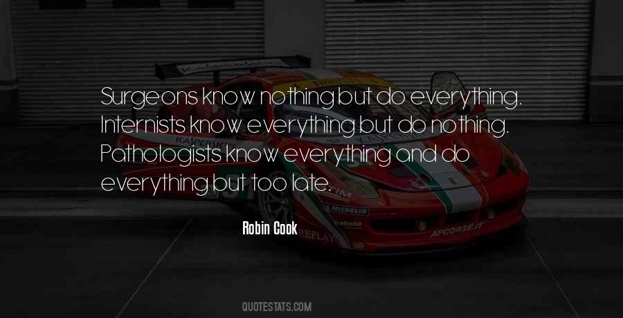 Quotes About Internists #1717000