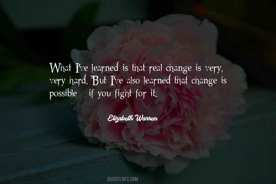 Quotes About Change Is Possible #1423120