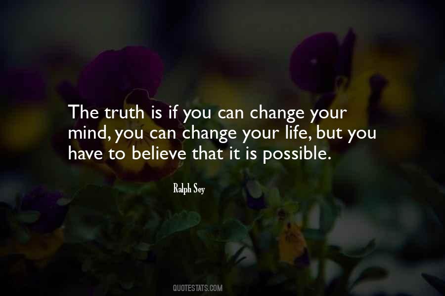 Quotes About Change Is Possible #747186