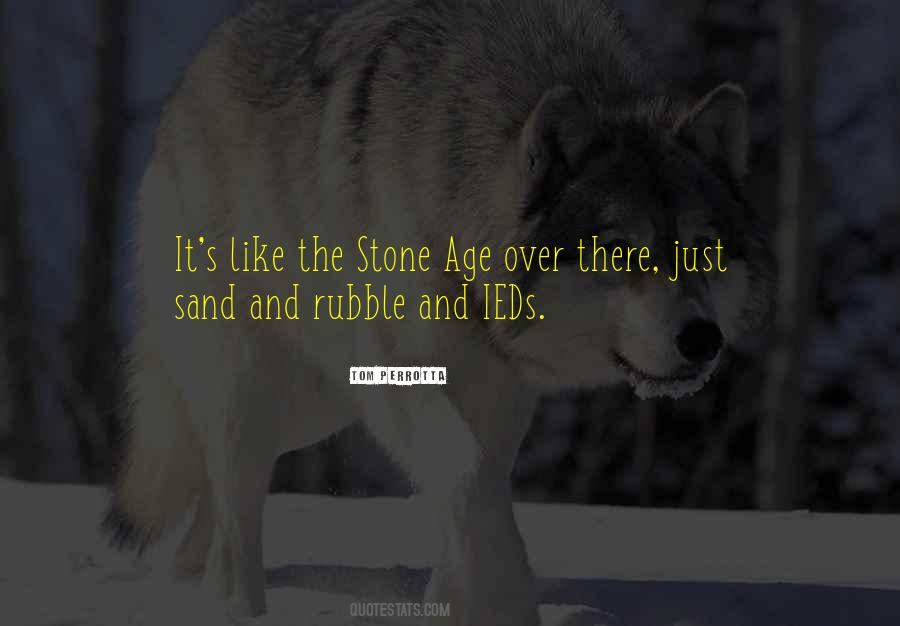 Quotes About Stone Age #592967