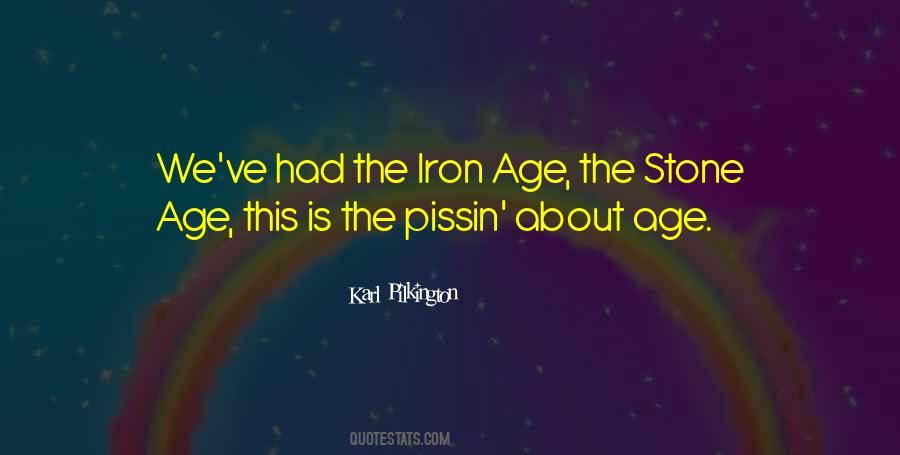 Quotes About Stone Age #771989