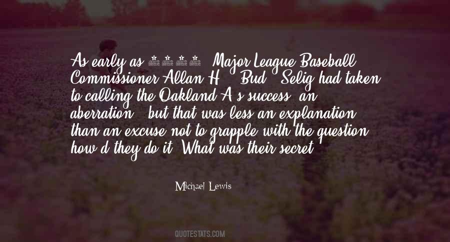 Commissioner Of Baseball Quotes #317935