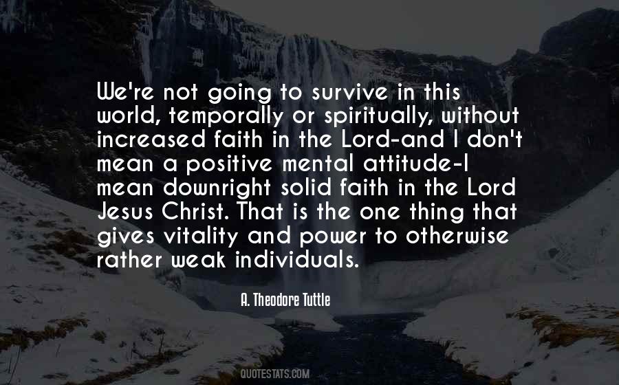 Quotes About Faith In The Lord #278588