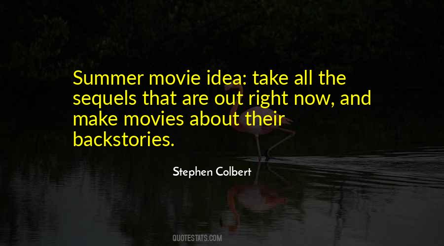 Quotes About Movie Sequels #123569