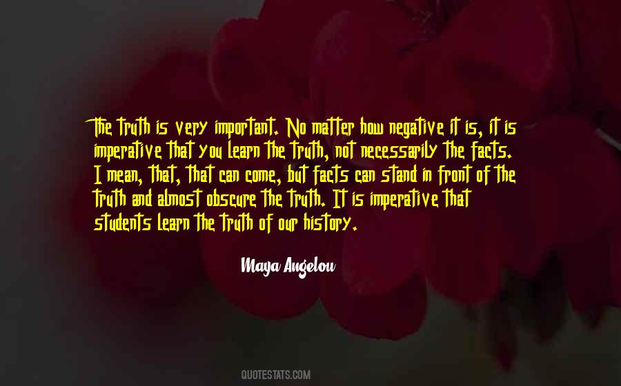 The Facts Quotes #1397085