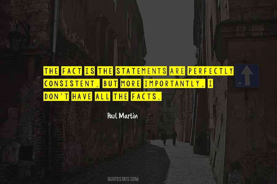 The Facts Quotes #1426785