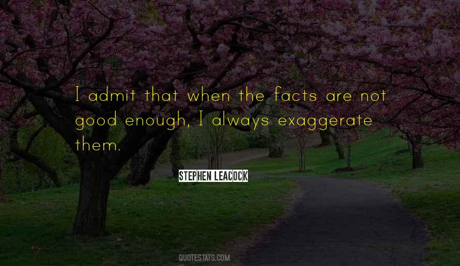 The Facts Quotes #1431149