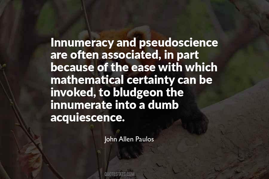 Quotes About Pseudoscience #547382