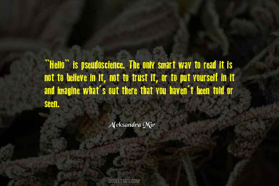 Quotes About Pseudoscience #800543