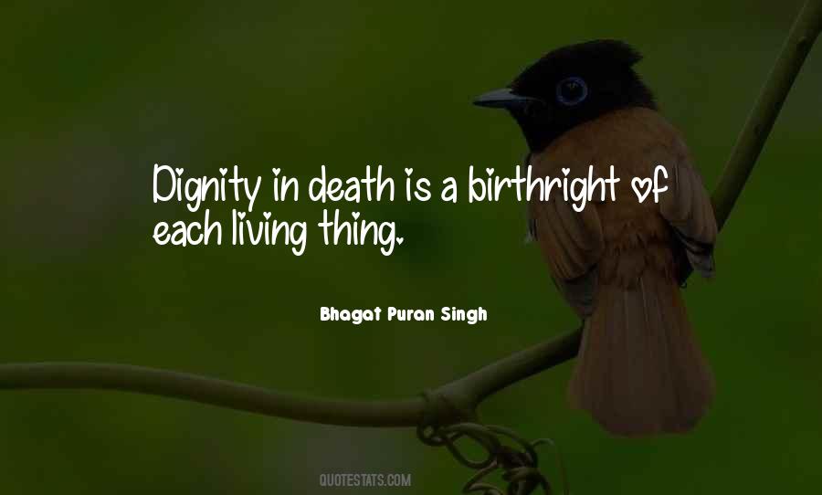 Dignity In Quotes #1205474