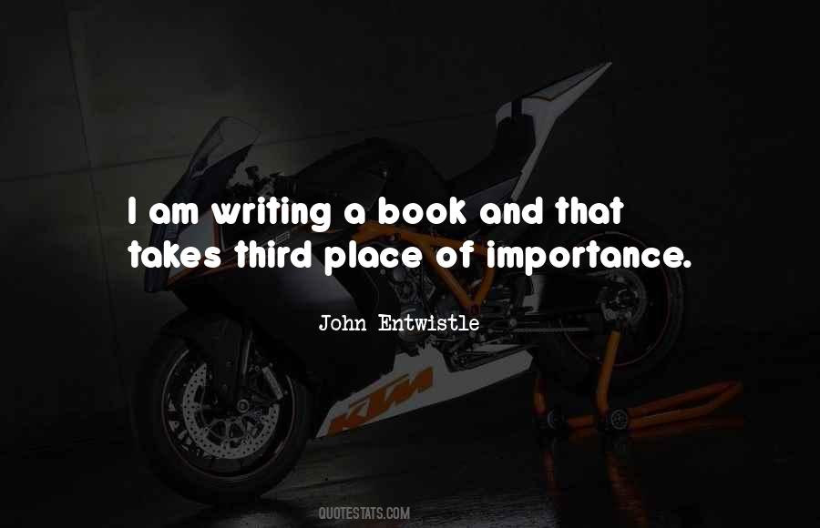 Quotes About Importance Of Writing #1147322