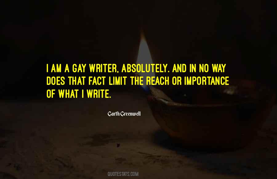 Quotes About Importance Of Writing #1859921