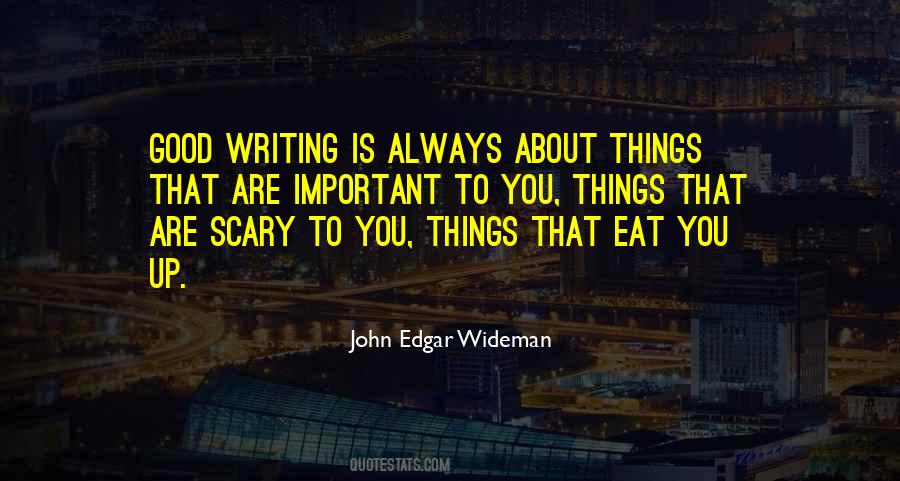 Quotes About Importance Of Writing #977413