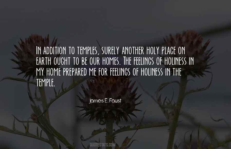 Earth Holiness Quotes #830471