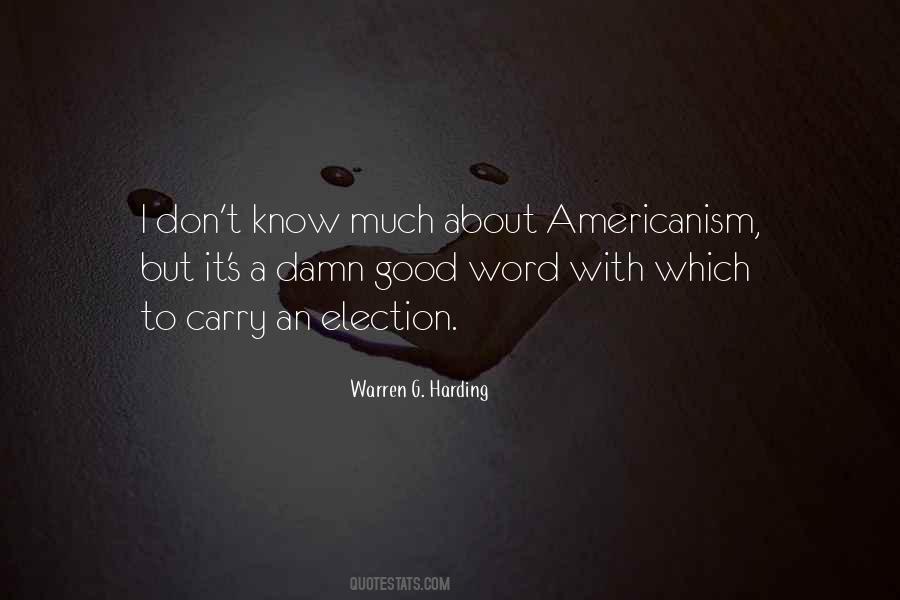 Quotes About Americanism #295527