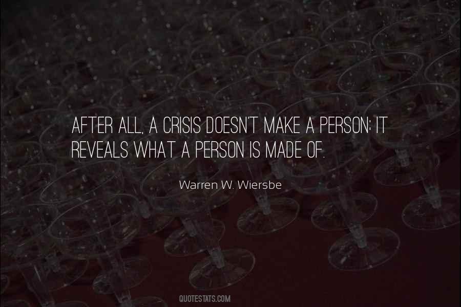 A Crisis Quotes #1118575