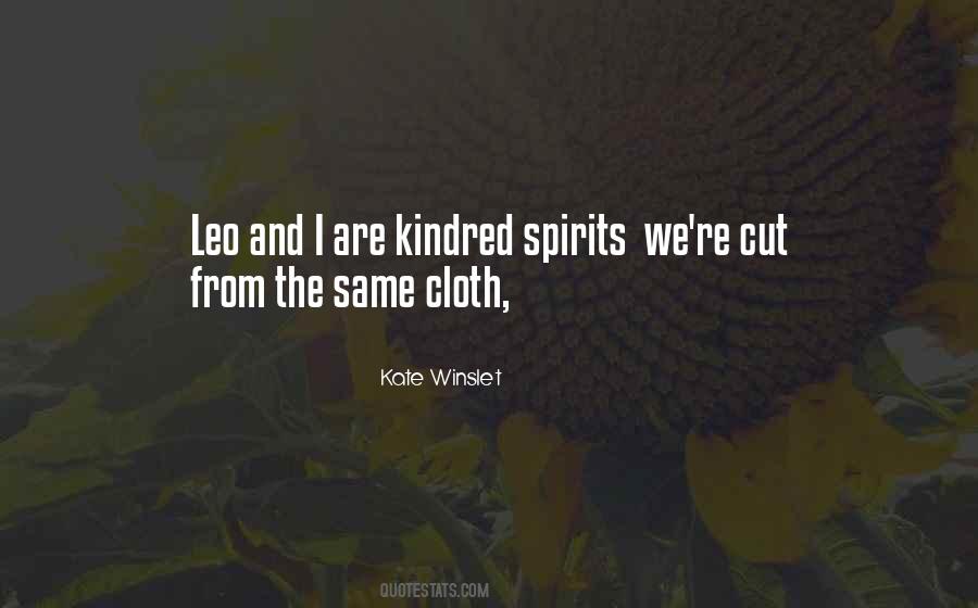 Quotes About Kindred Spirits #1745169