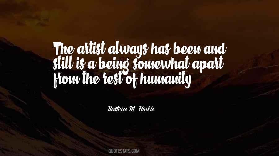 Quotes About Art And Humanity #1683115