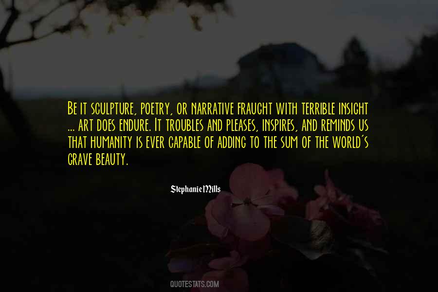 Quotes About Art And Humanity #1830166