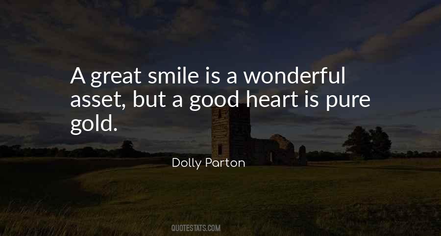 Quotes About A Good Heart #1189009