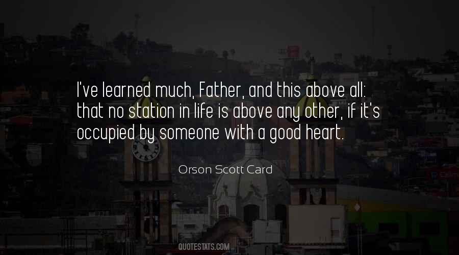 Quotes About A Good Heart #310817