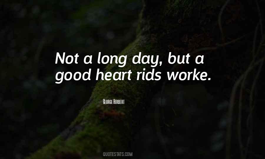 Quotes About A Good Heart #638297