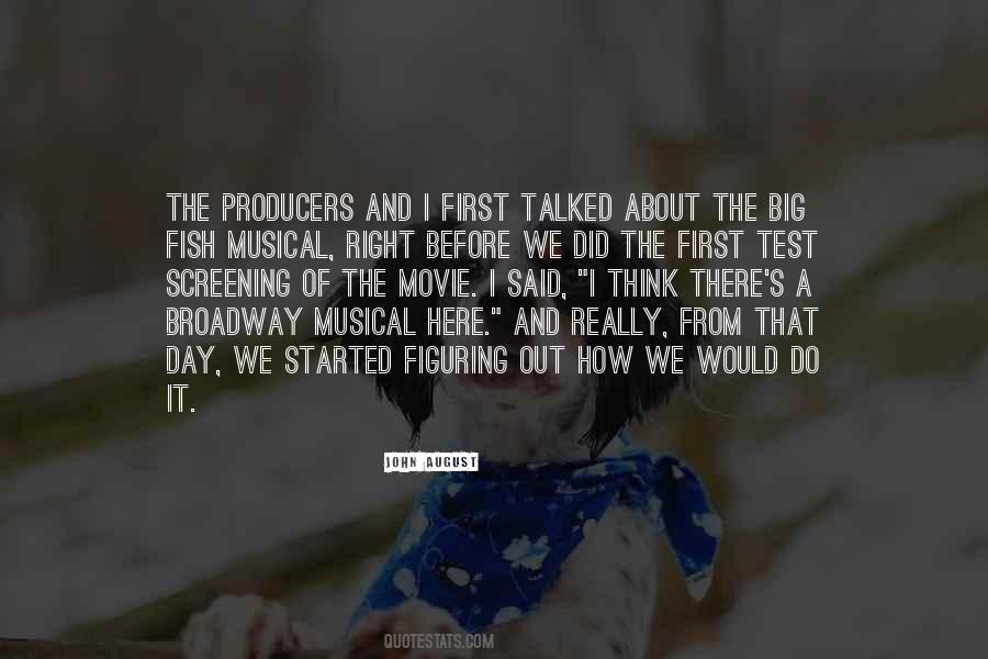 Quotes About Movie Producers #1473073