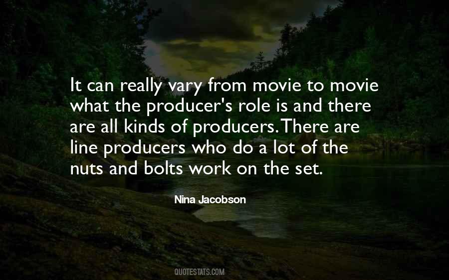 Quotes About Movie Producers #1796147