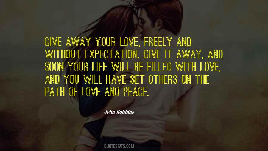 Quotes About Love Without Expectations #1558465