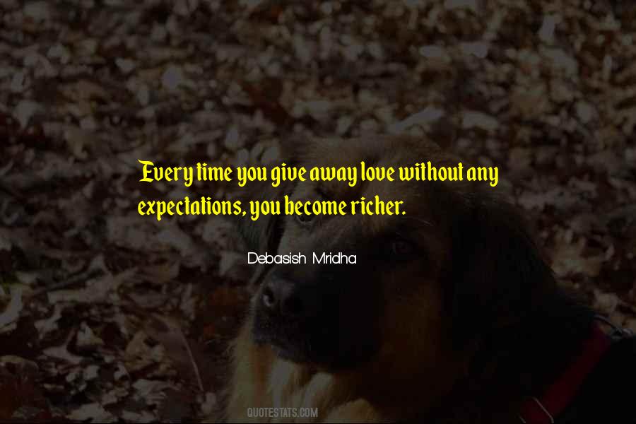 Quotes About Love Without Expectations #39759