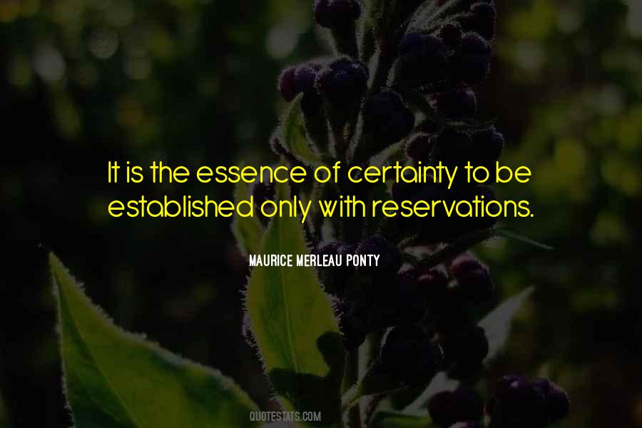 Quotes About Certainty #1770670