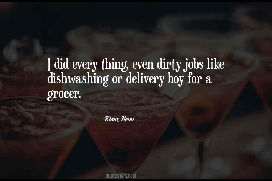 Quotes About Dishwashing #1247366