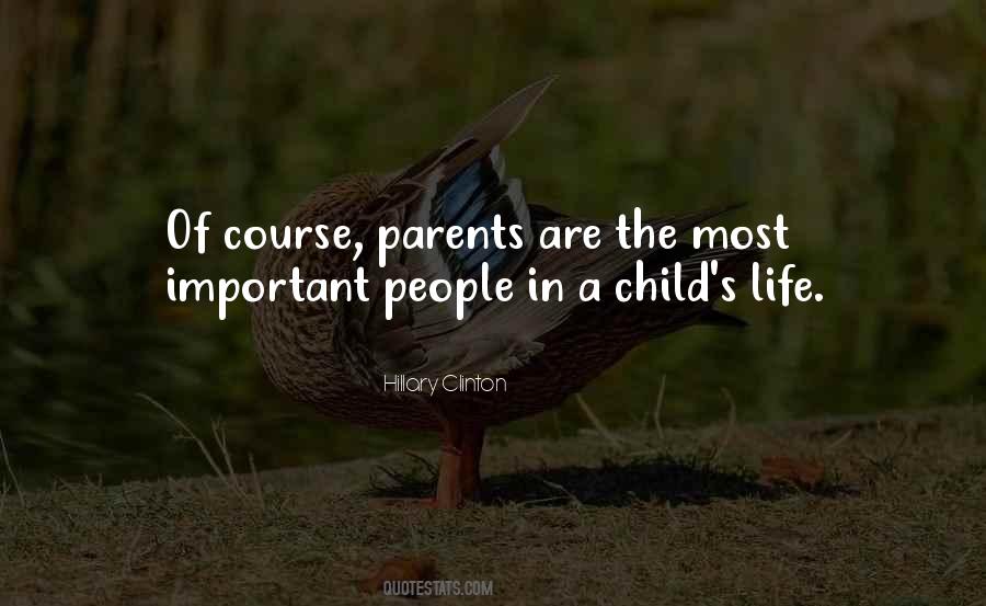 Quotes About Parents And Child #11205