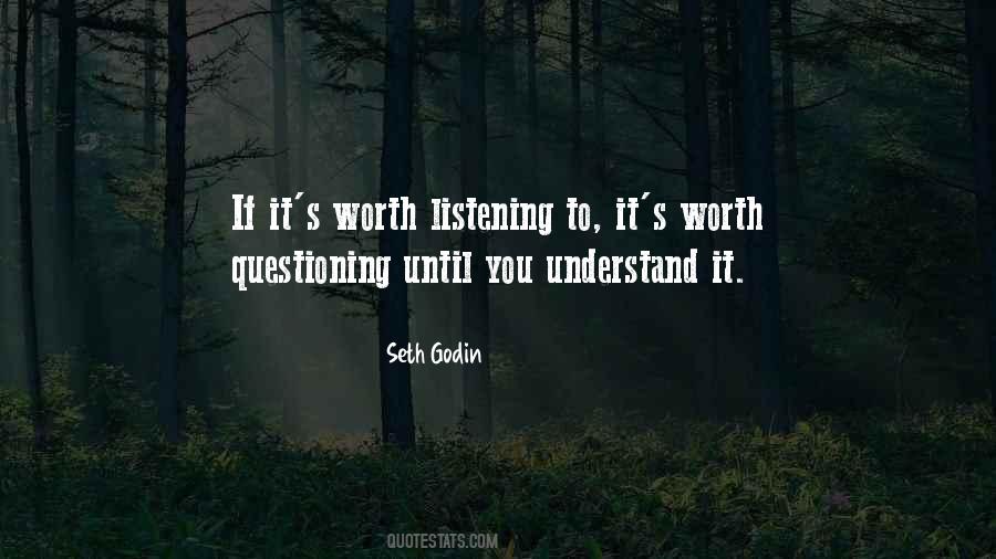 Quotes About Listening To Understand #1668508