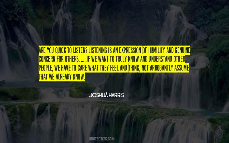Quotes About Listening To Understand #77079