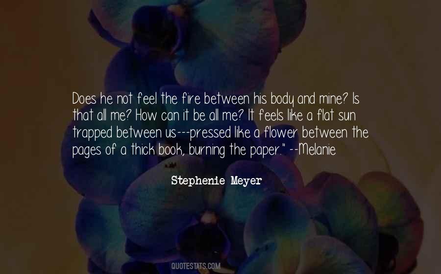 Feel That Fire Quotes #20622