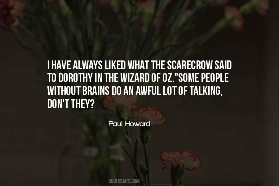 Quotes About Scarecrow #1075893