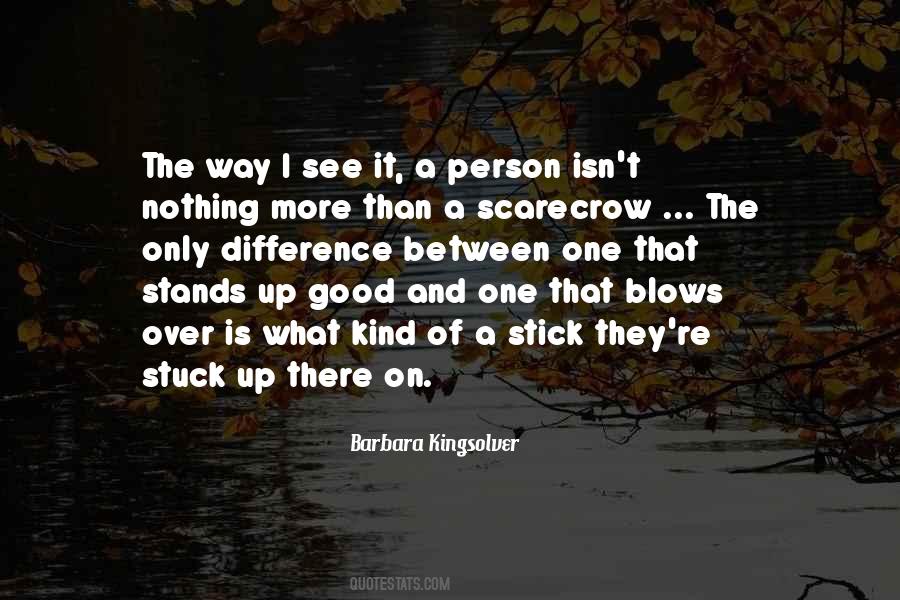 Quotes About Scarecrow #116969