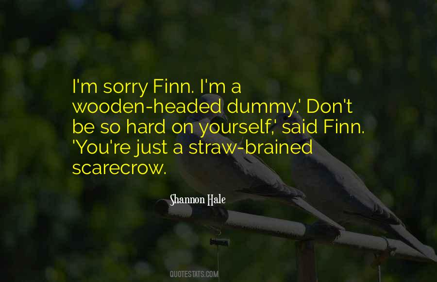 Quotes About Scarecrow #1287808