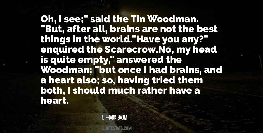 Quotes About Scarecrow #817185