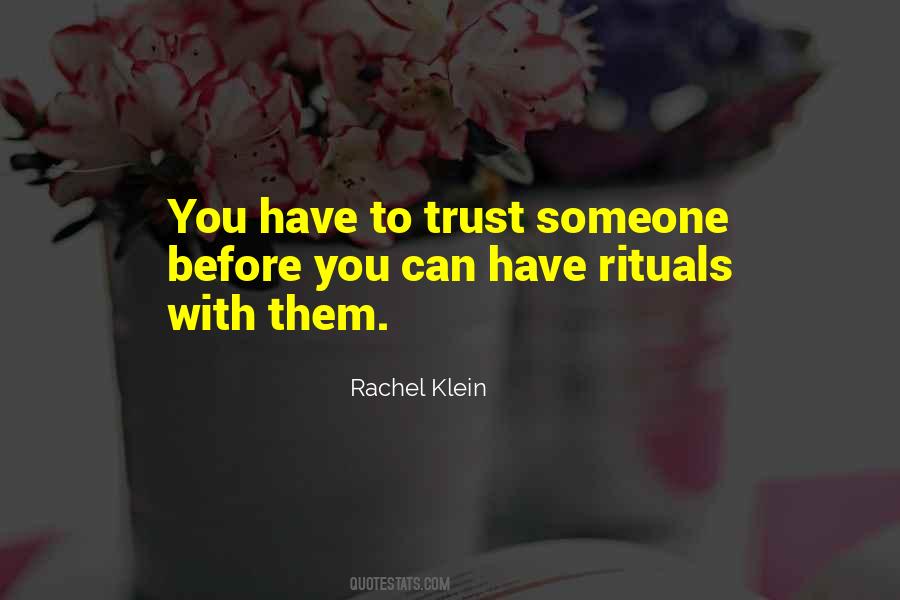 Quotes About Rituals #1359494