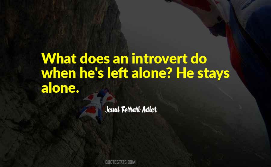 Quotes About Introvert #773752