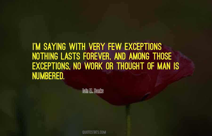 No Exceptions Quotes #1205540