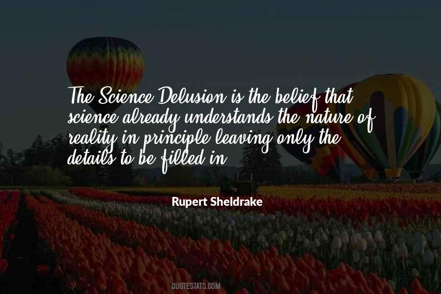 Quotes About Delusion #1283965