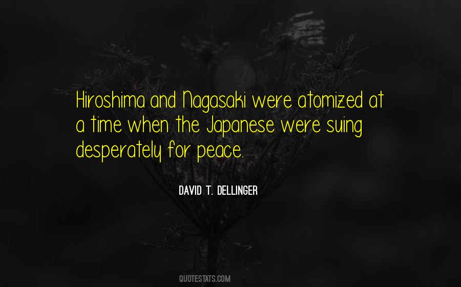 Quotes About Nagasaki #98176